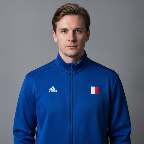 Adidas FIFA World Cup 2014 Brazil France Track Jacket Blue Size L