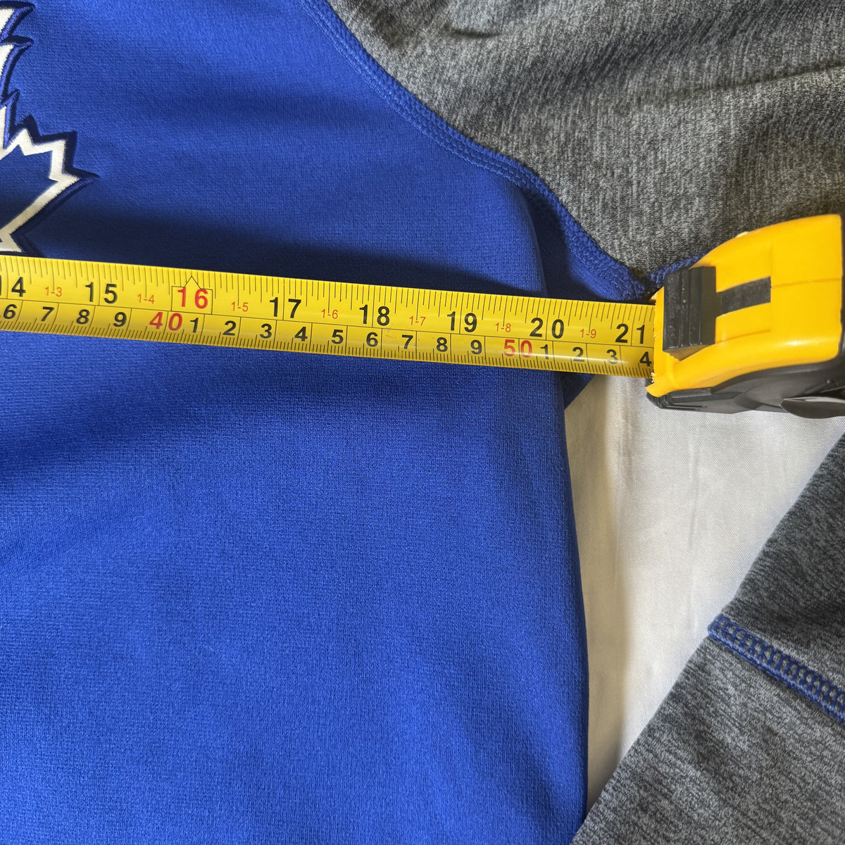 Nike Therma-Fit Toronto Blue Jays MLB Pullover Hoodie Blue Gray Sz L Mock Neck