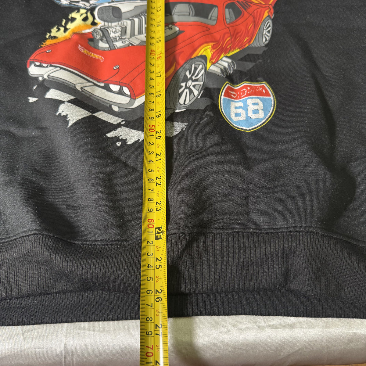 Hot Wheels Rodger Dodger Graphic Pullover Sweatshirt Black Small 2024