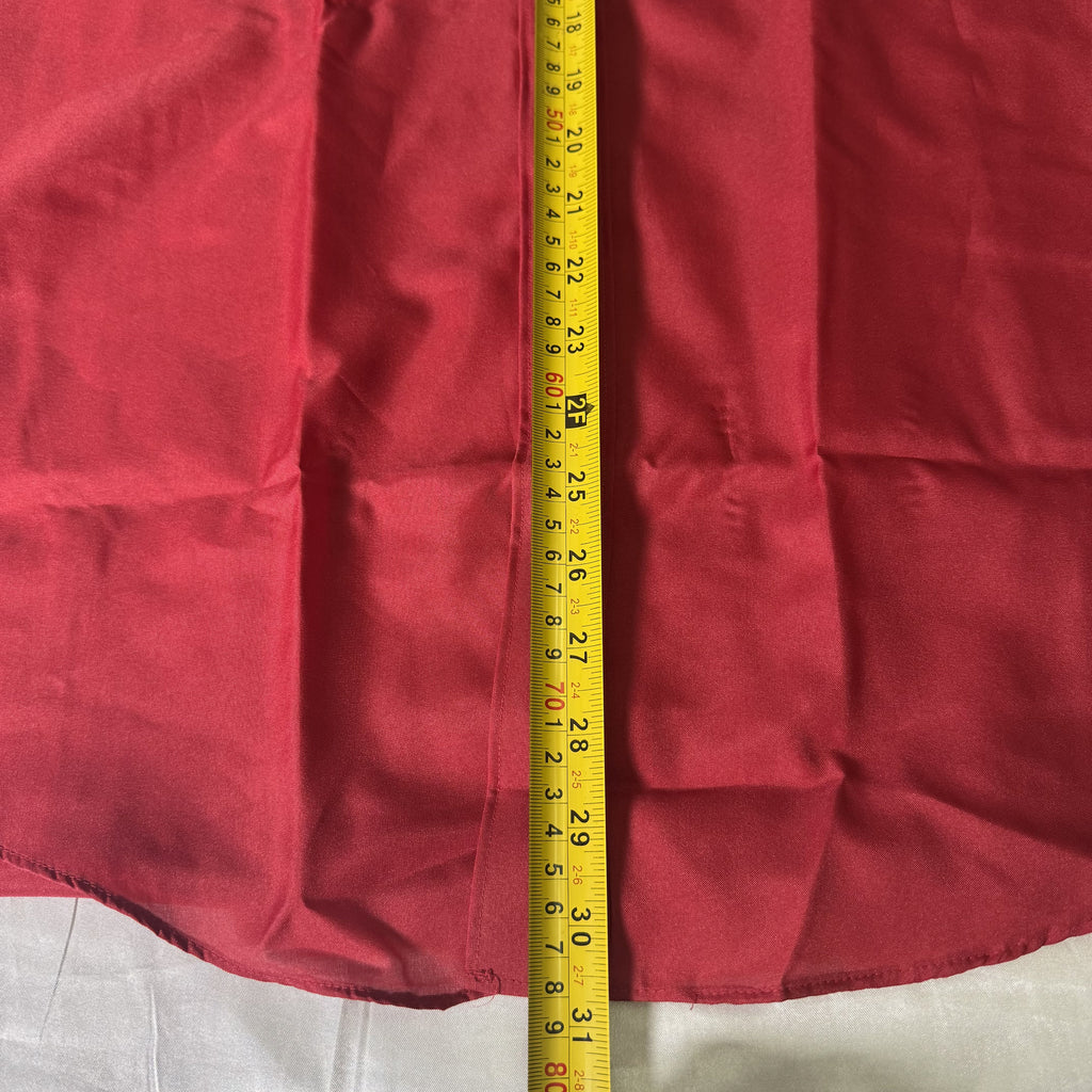 Vintage 80s McGregor Classics Red Dress Shirt 16.5 32/33 NWT Deadstock Korea