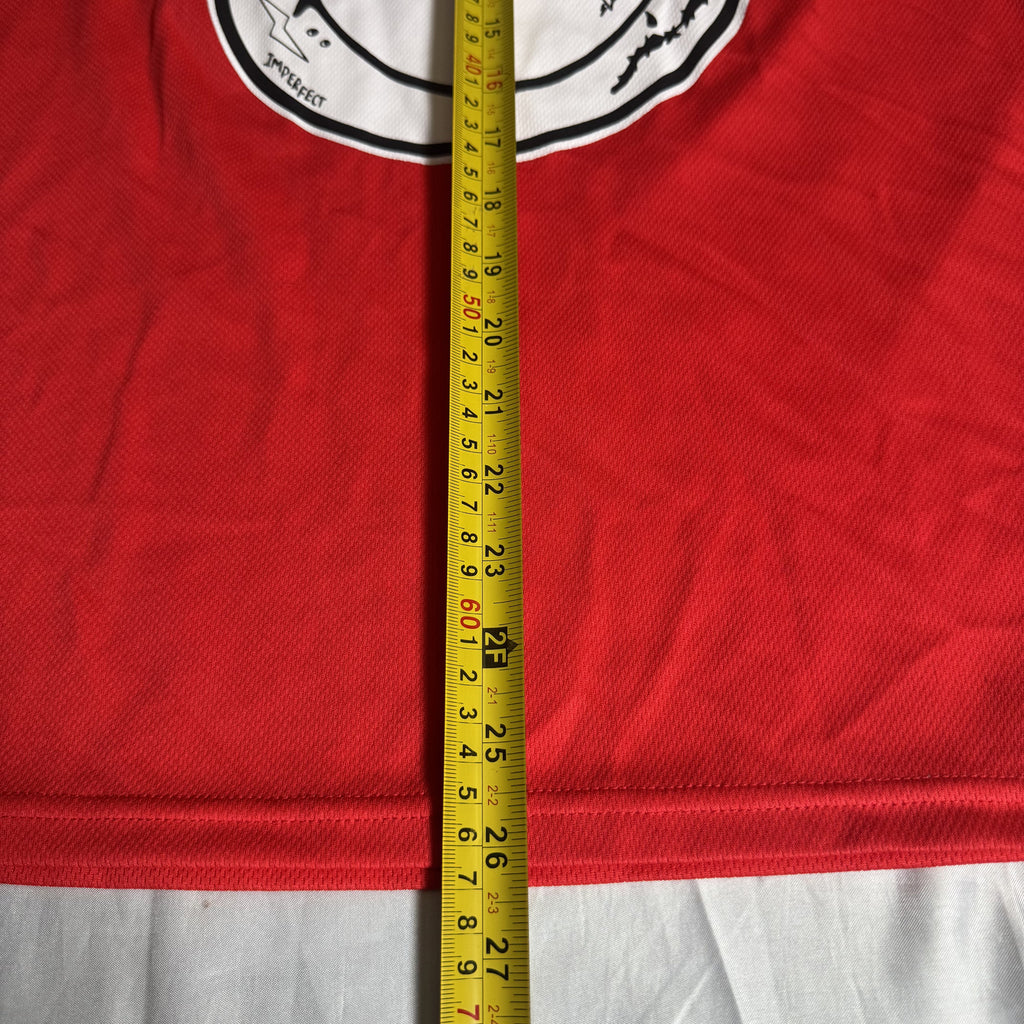 Lil Wayne 2022 Smiley Face Basketball Jersey Red #8 Hip Hop Unisex Small