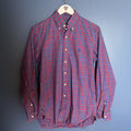 Polo Ralph Lauren Men's Plaid Button Down Shirt Red Blue Size Small