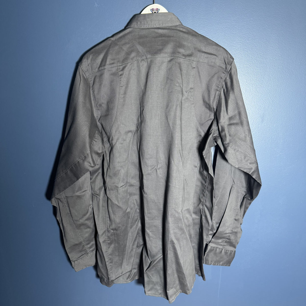 Bulwark FR iQ Series Flame Resistant Work Shirt Grey Men's Large NWT