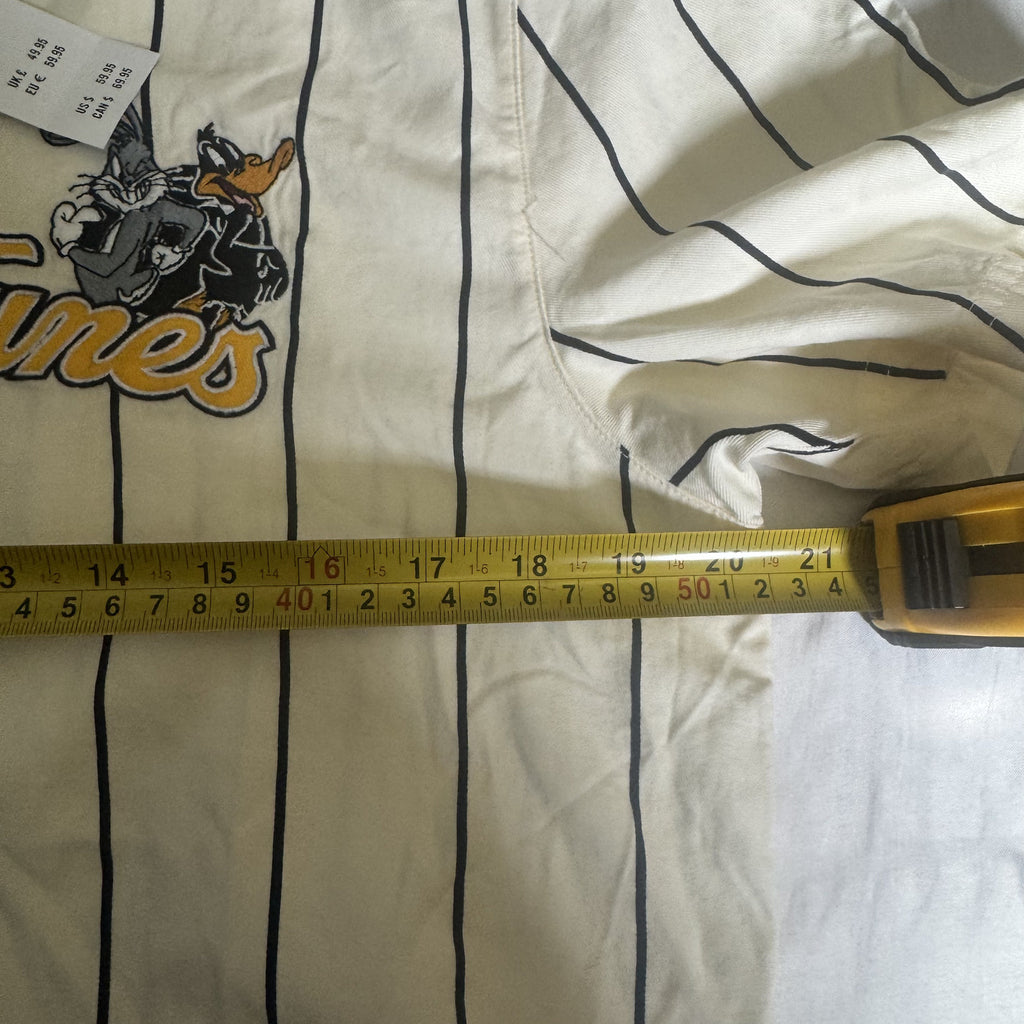 Hollister Looney Tunes Baseball Jersey Shirt Small NWT Boxy Fit Warner Bros