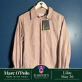 Marc O’Polo Women’s Organic Cotton Herringbone Shirt Size 36 Lilac Europe NWT