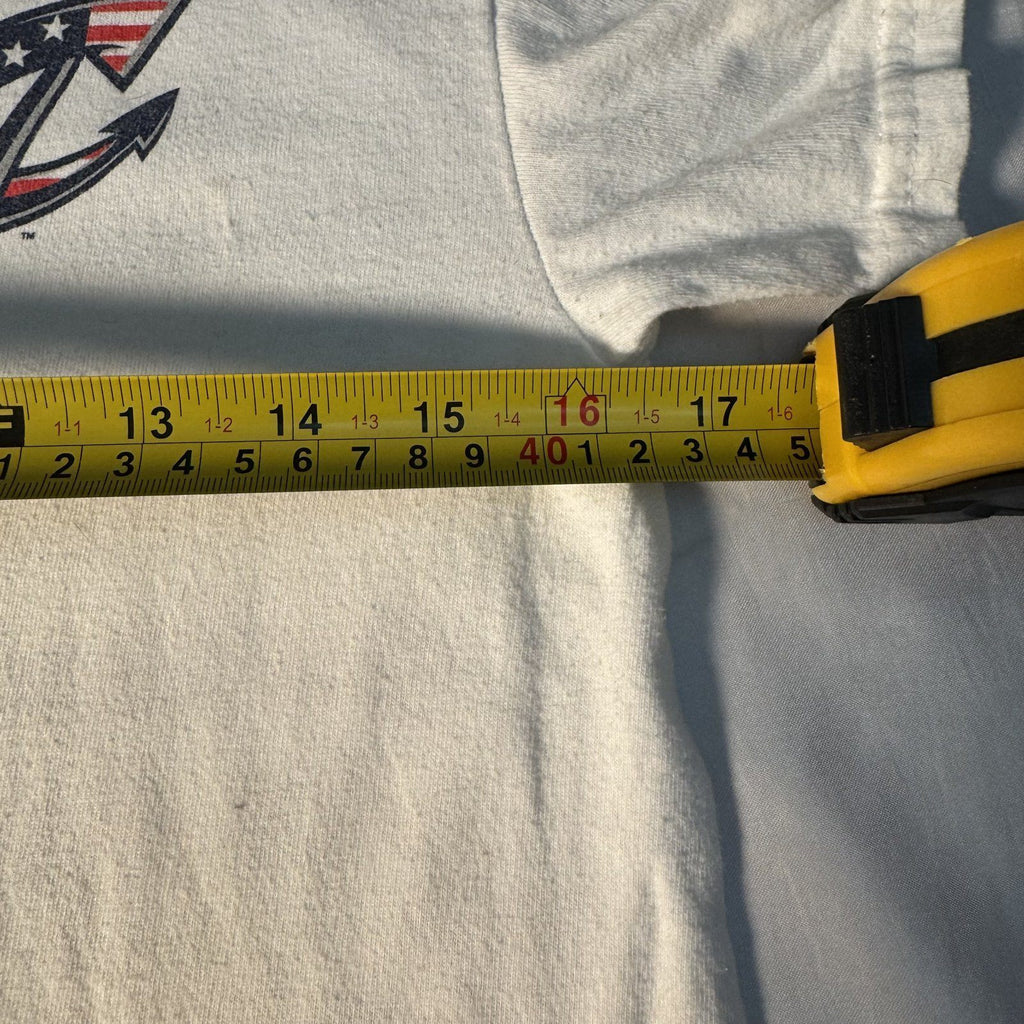 Columbus Clippers, America's Game, Gildan Cotton Graphic T-Shirt White Sz S