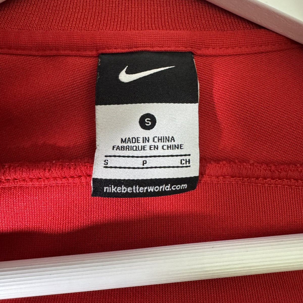 Nike Manchester United AON Track Jacket Red Black Size S
