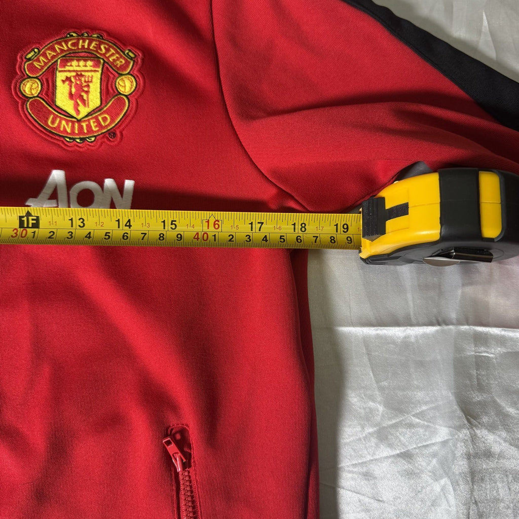 Nike Manchester United AON Track Jacket Red Black Size S