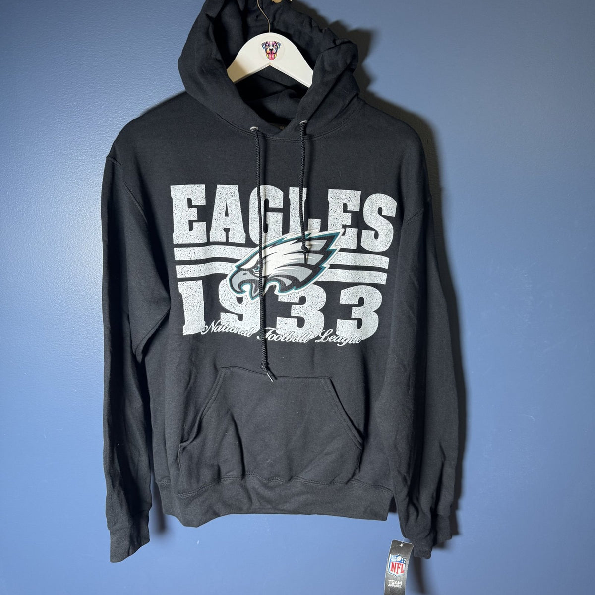 NFL Philadelphia Eagles 1933 Pullover Hoodie Sz M NWT