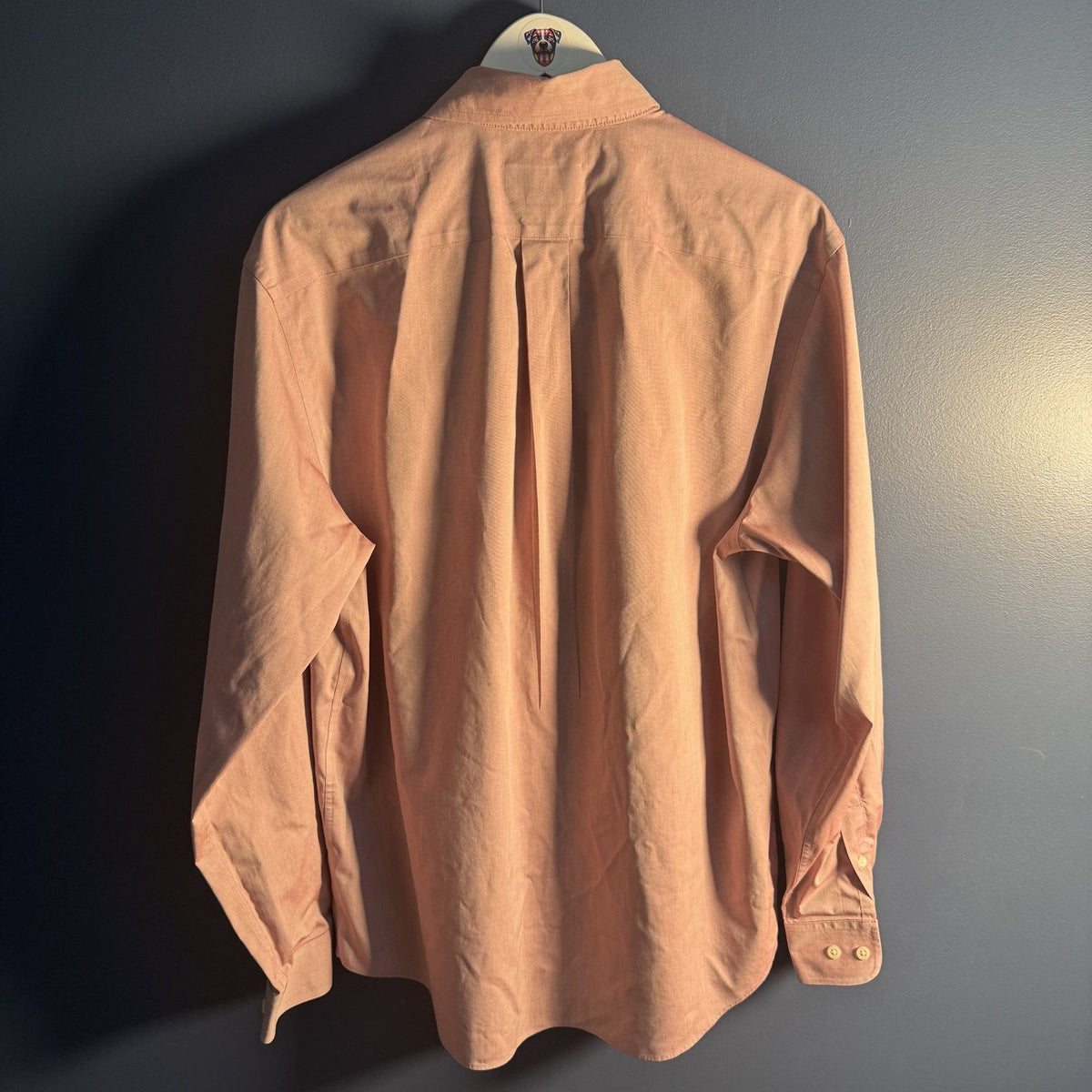 Eddie Bauer Y2K 2000s Pink Oxford Button Down Shirt Sz M Hong Kong