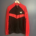 Reebok CFL Calgary Stampeders Authentic Sideline Track Jacket Sz L