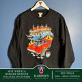 Hot Wheels Rodger Dodger Graphic Pullover Sweatshirt Black Small 2024