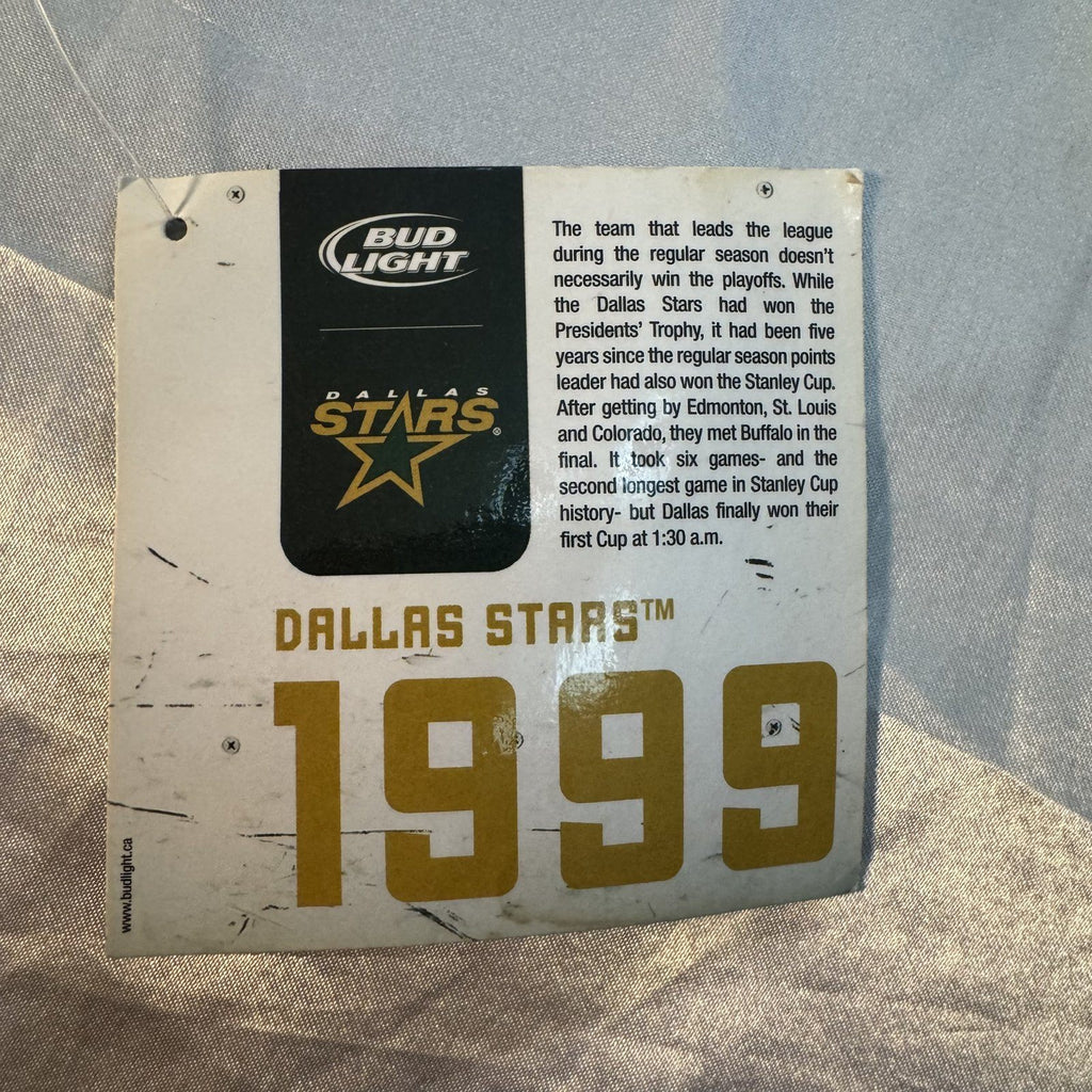 Deadstock Dallas Stars 1999 Stanley Cup Champions Bud Light Baseball Hat ~2007