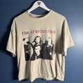 H&M Divided The Cranberries Crop Top Tee Cream XS