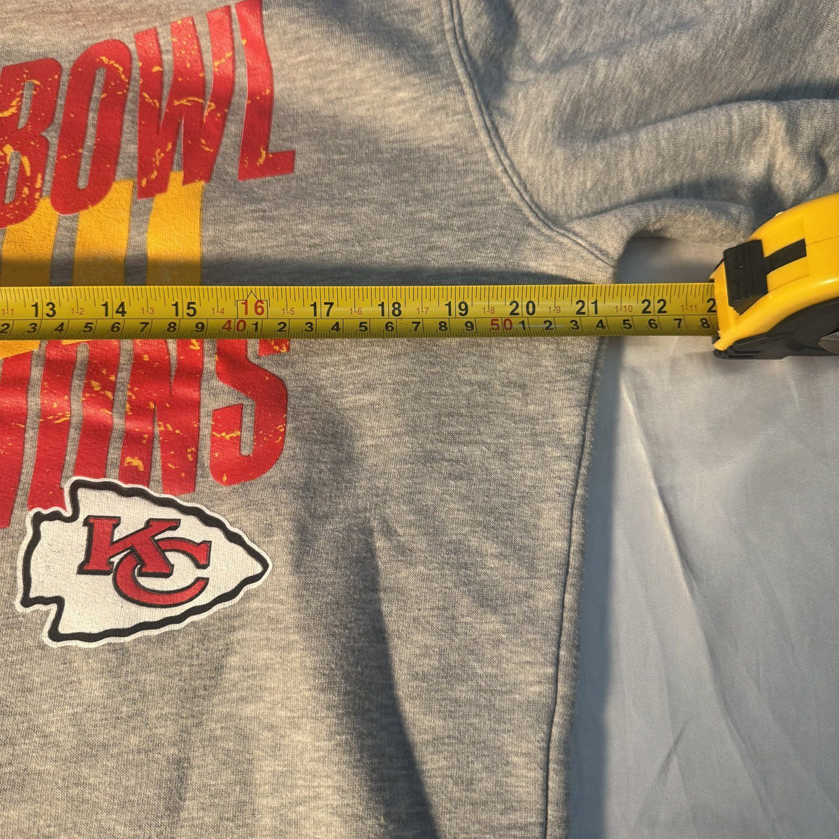 Fanatics Kansas City Chiefs Super Bowl LVIII Champions Crewneck Sweatshirt Sz M