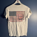 Columbus Clippers, America's Game, Gildan Cotton Graphic T-Shirt White Sz S