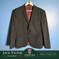 Jack Victor Prossimo Men’s Black Wool Blazer Sport Coat 42S Made in Canada