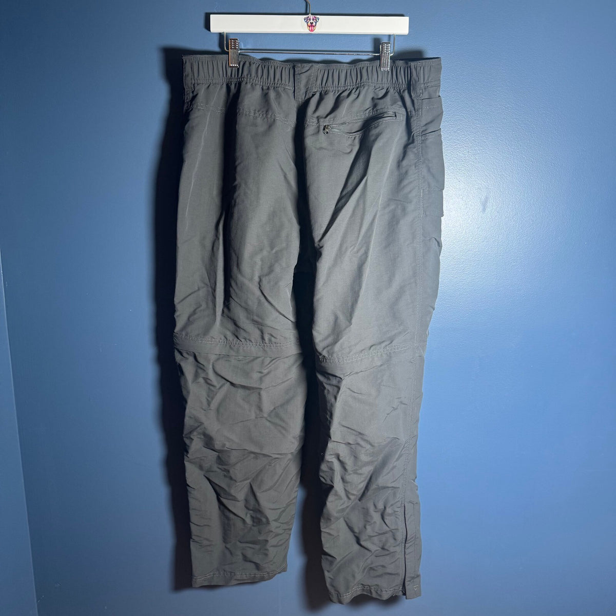 The North Face Men's Convertible Zip-Off Hiking Pants Gray Size XL Regular
