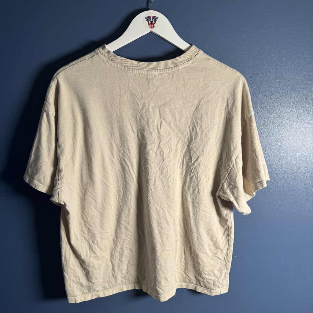 H&M Divided The Cranberries Crop Top Tee Cream XS