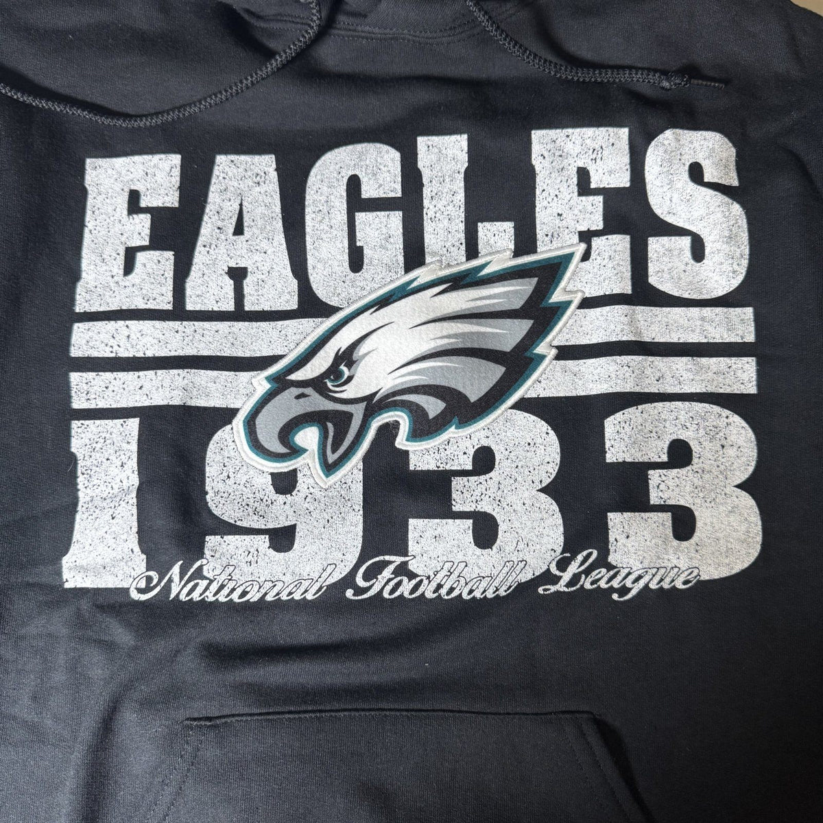 NFL Philadelphia Eagles 1933 Pullover Hoodie Sz M NWT