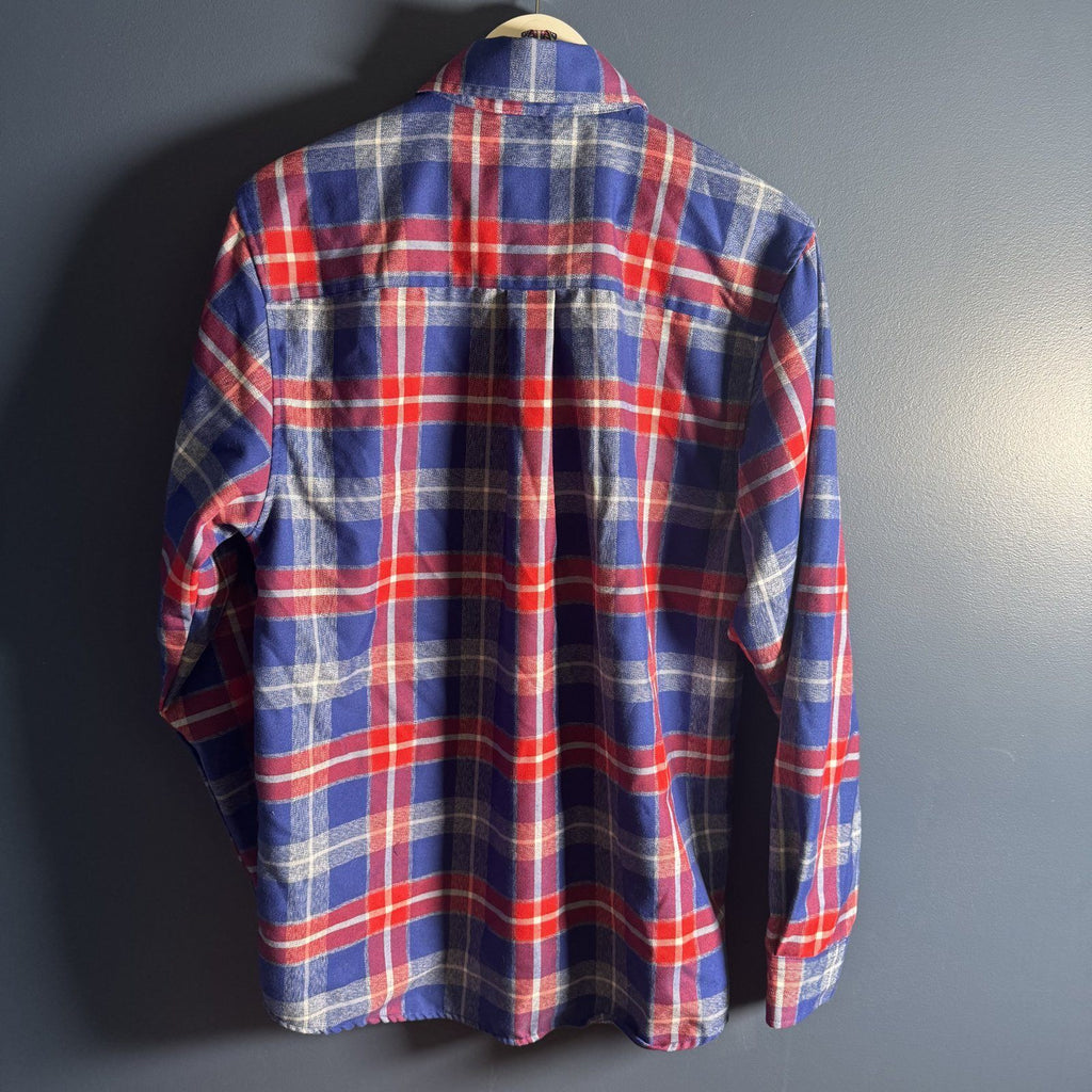 Dixxon Flannel Co Red Green Show Plaid Shirt Blue Red Size M Possum Brotherhood
