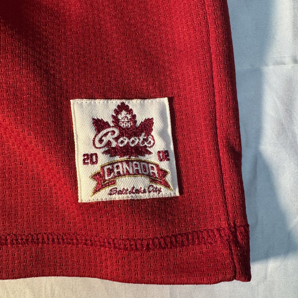 Roots 2002 Salt Lake City Olympics Team Canada Jersey Small Made in Canada Y2K