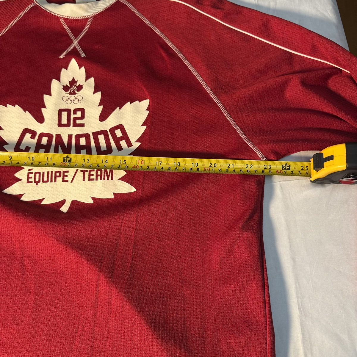 Roots 2002 Salt Lake City Olympics Team Canada Jersey Small Made in Canada Y2K