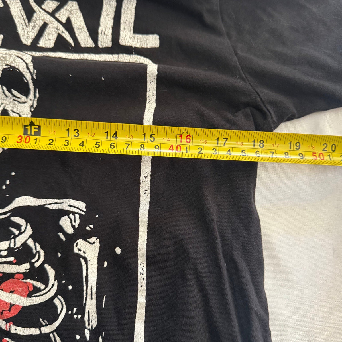 I Prevail Skeleton Skin and Bone Band Graphic T-Shirt Black Metalcore Tee