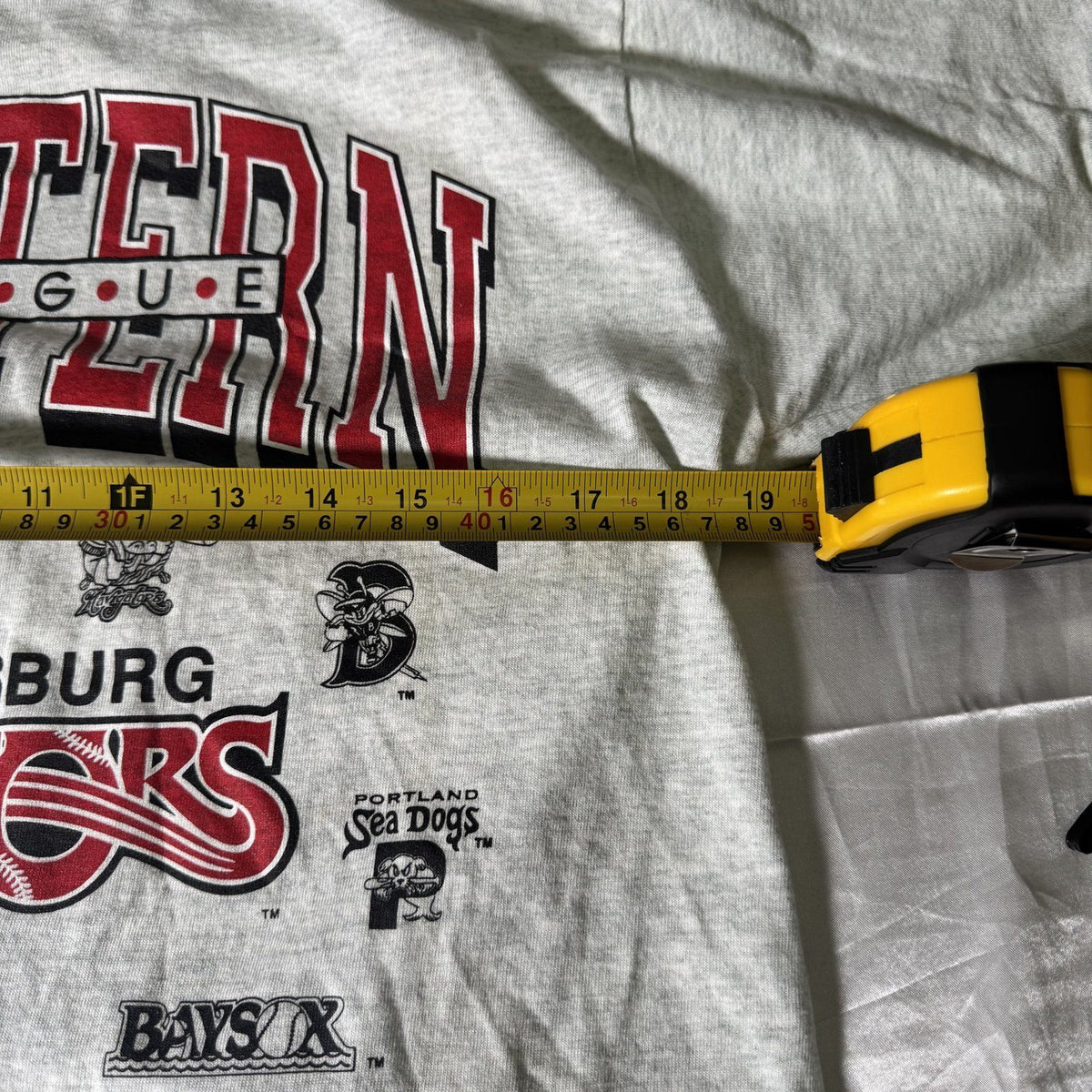 Vintage 1995 Eastern League Harrisburg Senators Baseball Tee Medium Made in USA