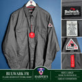Bulwark FR iQ Series Flame Resistant Work Shirt Grey Men's Large NWT